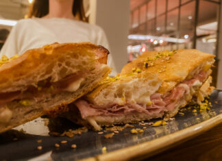 La pizza di Renato Bosco da Saporè Downtown