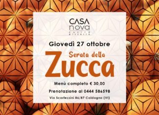 Non perdere la Serata della zucca di Casa Nova a Caldogno (VI)